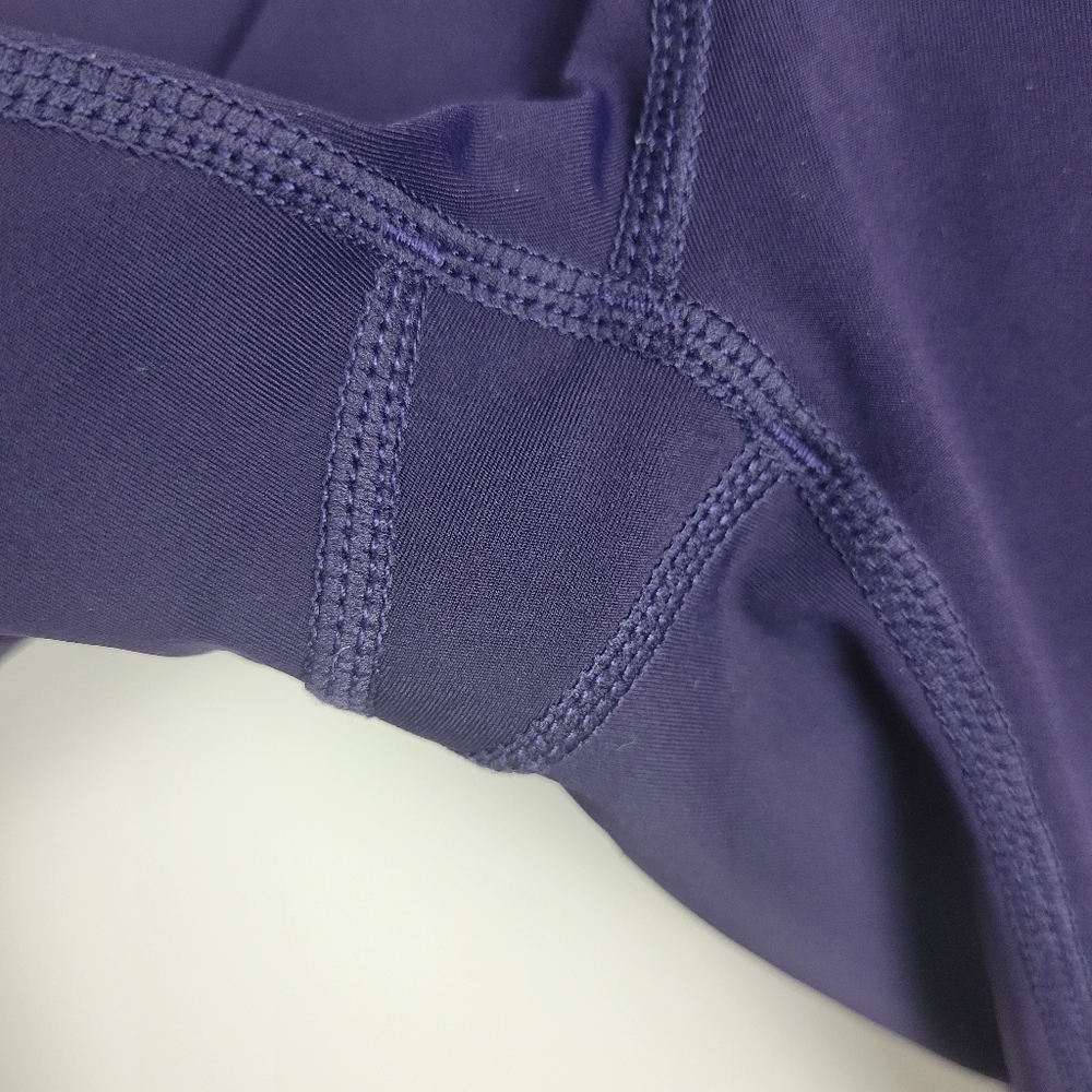 VUORI Stride Running Workout Leggings Dark Purple XS High Rise - Picture 9 of 11